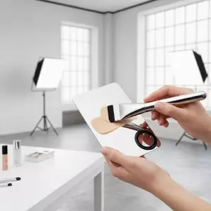 BeautifulHomeA Bộ Trang Điểm Hoàn Chỉnh 1 / 3 / 4 Miếng Phấn Puff Có Khay Trộn Cho Ứng Dụng Nền Dễ Dàng VN