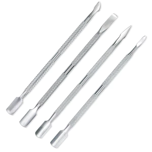 Dụng cụ đẩy da chết hai đầu bằng thép không gỉ Dụng cụ chăm sóc dụng cụ đẩy móng tay bằng thép không gỉ