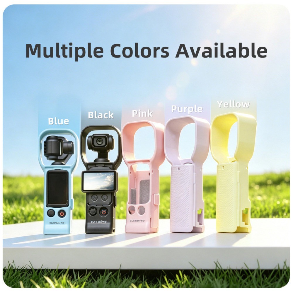 Sunnylife Cho DJI Pocket 4 Ốp Bảo Vệ Chụp Nhanh Cho DJI Pocket 4 / 3 Phụ Kiện Chống Ánh Sáng Và Chống Rơi Cho DJI Pocket 4 / 3 Vỏ Bảo Vệ