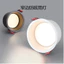 Cạnh hẹp Chống chói Downlight led nhúng lỗ 75mm Hộ gia đình Phòng khách Không có đèn chính Chiếu sáng Ba màu Làm mờ 4MZJ