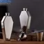 <cosyh>Stainless Steel Hip Flask 6oz Capacity Classic Silver Finish Compact Design