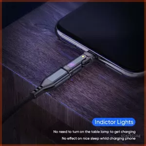 Bộ chuyển đổi USB C xoay được Star 180 độ PD240W 5A Sạc nhanh Truyền dữ liệu 480Mbps