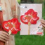 Sáng Tạo Quà Tặng Nhỏ Phong Cách Trung Quốc Mới Thêu Quạt Nhỏ Hoa Mẫu Đơn Hoa Hanfu Phụ Kiện