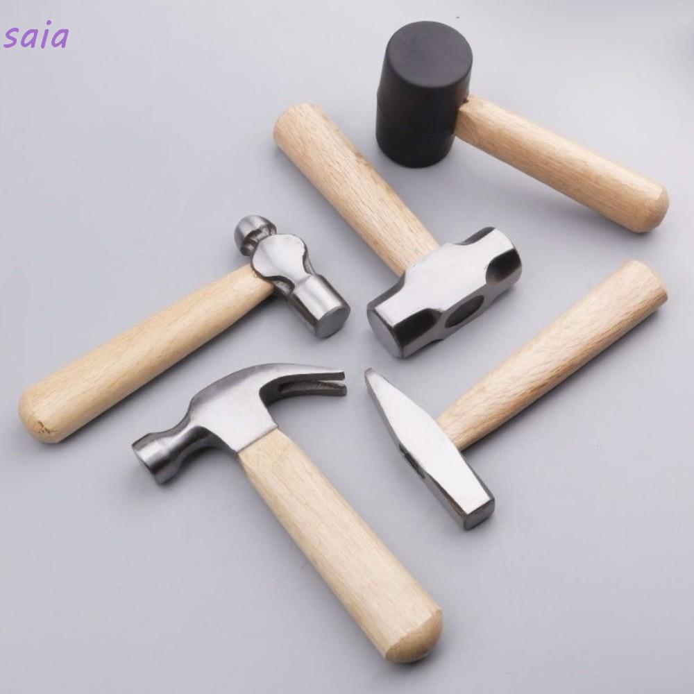 Búa gỗ đa năng SAIA, cán gỗ, đầu thép carbon cao, nhỏ gọn, tiện dụng cho hoạt động ngoài trời
