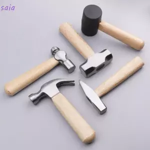 Búa gỗ đa năng SAIA, cán gỗ, đầu thép carbon cao, nhỏ gọn, tiện dụng cho hoạt động ngoài trời