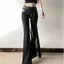 OUSXA Punk Thắt Lưng, Da PU Cực Dài Hiphop Jeans Thắt Lưng, Quần Jean Trang Trí Y2K Cá Tính Eo Trang Trí Phụ Kiện Dây Thắt Lưng Trang Trí Thắt Lưng Phụ Kiện