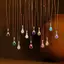 Shuling Sang Trọng Giọt Nước Đôi Màu Zircon Vòng Cổ Mạ Vàng 18K Đa Năng Tháng Mười Hai Sinh Trang Sức