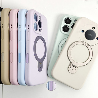 Ốp điện thoại PBZZ cho honor X9C 5G X9A x9c thông minh x 9d x9d X9B 5G Vỏ điện thoại lo lắng Vỏ mềm chống sốc thiết kế mới thẩm mỹ có giá đỡ màu hồng cho bé gái YTFXZJ1