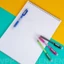 Bút chì kim Pentel Fiesta AX105 ngòi 0.5mm trang bị đầu tẩy 4 màu lựa chọn