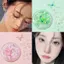 AqToCna Bướm Xé Kim Cương Mặt Stier Lấp Lánh Kim Cương Giọt Nước Trên Mặt Và Mắt Ngọc Trai Dính AqToCna