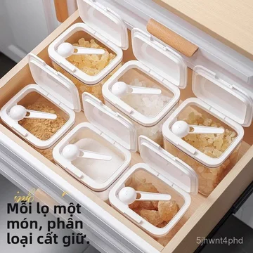 Hộp đựng thực phẩm, lọ kín dùng để đựng ngũ cốc và các loại hạt, hộp đựng thực phẩm an toàn cho thực phẩm dùng để đựng b