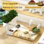 Bể Rùa AMLU, Trong Suốt Với Bể Rùa Cảnh Quan Khu Vực Basking, Bể Cá Cảnh Quan Sinh Thái Leo Núi Cho Thú Cưng Rùa Hemit Cua Nuôi Rùa