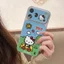 Ốp lưng da mềm cao cấp họa tiết Sunny Kitty bảo vệ camera cho iPhone - iPhone 11/12/13/14/15/16/17/Plus/Air/Pro/Max
