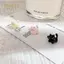 PNPIA- Kẹp Tai Mèo Hoạt Hình Mới Dễ Thương Mềm Mại Dễ Thương Ngọt Ngào Trái Tim Nữ Tính Nhỏ Tinh Tế Không Lỗ Tai Bông Tai Trang Sức Giá Trị Cao Thời Trang