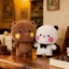 35cm Biểu Hiện Gấu Trúc Bubu Và Yier Sang Trọng Đồ Chơi BUBU DUDU Hình Gối Ngủ Sang Trọng Búp Bê Cặp Đôi Quà Tặng
