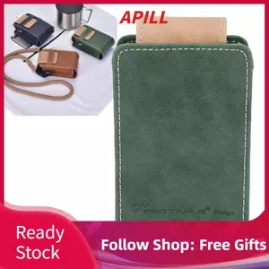 apill Gugxiom Vỏ bảo vệ cho GRIII GRIIIX HDF Máy ảnh nhỏ gọn Túi da PU phong cách retro (Xanh lá)