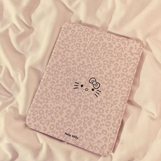 Pink Leopard Print kittyipadA16 Máy tính bảng 10 / 9 / 8 Thế hệ air6 / 5 Vỏ bảo vệ pro37 cm MINI7 Vỏ bảo vệ 26.3.22