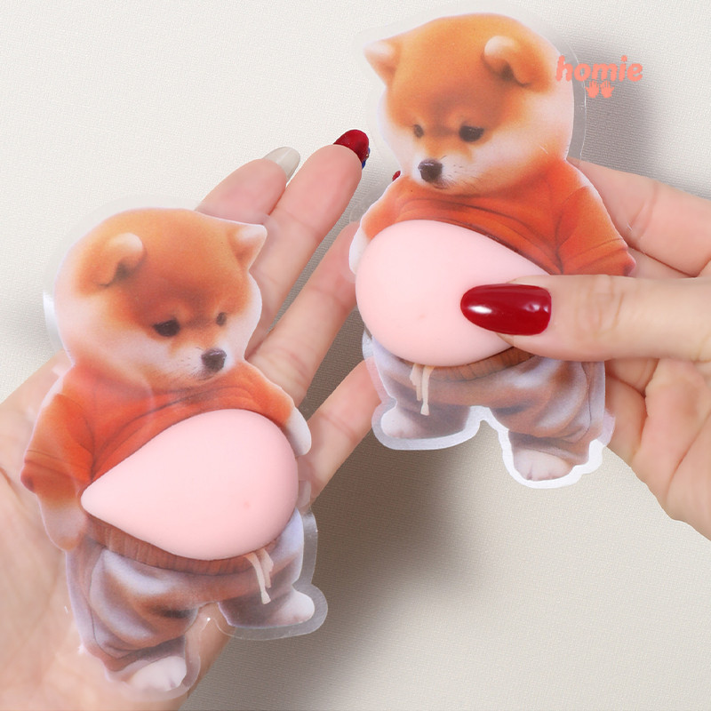 ✨Homie✨Miếng dán cản xe bằng silicon mềm, họa tiết động vật dễ thương, trang trí nhà cửa và xe hơi.