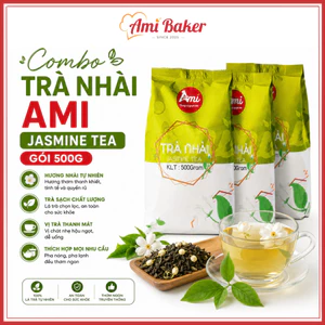 Trà Nhài Ami Jasmine Tea Gói 500g Thơm Ngon Đậm Vị