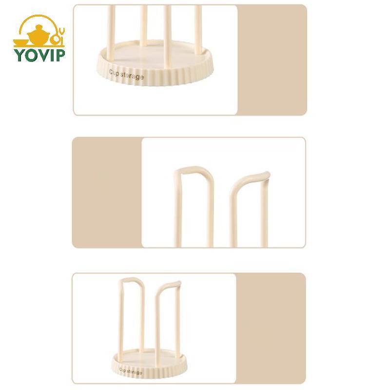 YOVIP kệ bảo quản nước trà dùng một lần, giá trưng bày cốc, dụng cụ sắp xếp nhà VN