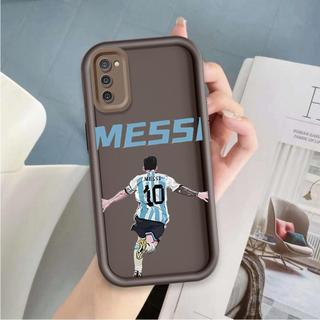Ốp Lưng Cho Samsung A02S A03S Phim Hoạt Hình Silicon Mềm Đáng Yêu Ốp lưng TPU NO.10 Messi Bóng Đá Sinh Viên Mắt Thiên Thần Chống Sốc Ốp Lưng