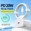Cổng Type-C Củ sạc nhanh PD30W/PD20W+Dây sạc nhanh 1m/1.5m/2m Sạc Nhanh Cho 6/7/8/plus/X/11/12/13/14/Plus/Pro/Max/Mini