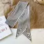 AqToCna Quấn Nữ Khăn Lau Sọc Pháp Phong Cách Hàn Quốc Nhỏ Khăn Dài Phụ Kiện Tóc Túi Trang Trí AqToCna