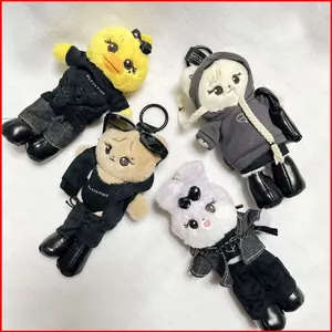 Blackpink BH2 BLACK PINK Lisa Jennie Rose Jisoo Plushie DEADLINE Series Linh vật Túi búp bê Cotton sang trọng dễ thương Charm HB2