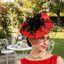 Mũ Fascinator MCODECOVED, Chấm Bi Lưới Derby Mũ, Khăn Lau Đám Cưới Lông Mềm Thiết Kế Cổ Điển Ren Hoa Dự Tiệc Tóc Dạ Hội Prom