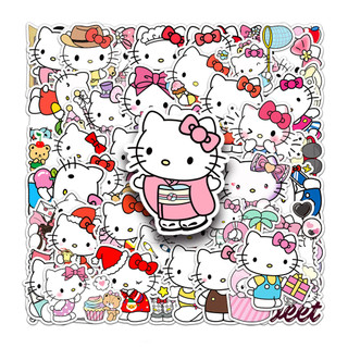 Cô ấy Dán Nhãn dán hành lý trang trí chống nước Sanrio Cat Hello Kitty    20260530