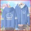 YB1 Lần Đó Tôi Được Tái Sinh Làm Áo Slime Dây Kéo Áo Hoodie Unisex Dài Tay Top Cosplay Plus Kích Thước BY1