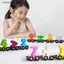 MỚI 1 Bộ Gỗ Từ Số Xe Lửa Đồ Chơi Giáo Dục Montessori Bộ Xe Lửa Nhận Thức Sớm Học Tập Bộ Giảng Dạy Cho Trẻ Tập Đi SKY