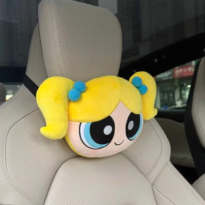 Spike Price Powerpuff Girls Tựa đầu ô tô Gối sang trọng dễ thương Đệm thoải mái Quà tặng * & -