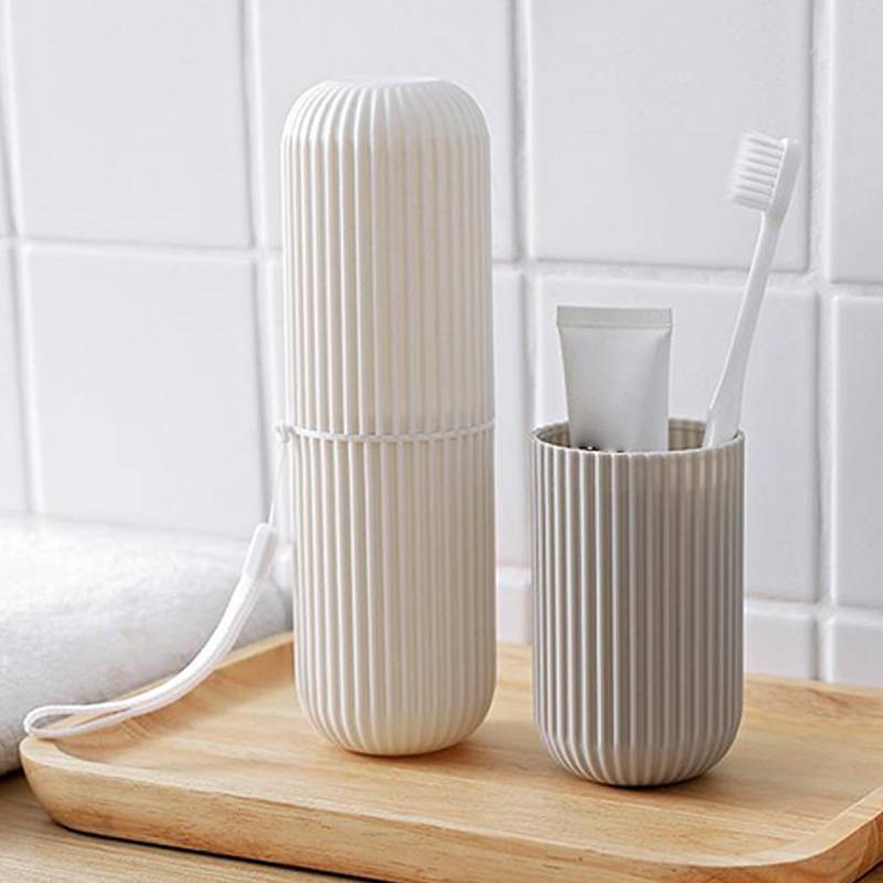Cốc nước súc miệng du lịch GOAY, Hộp đựng bàn chải đánh răng và kem đánh răng, Cốc đánh răng di động du lịch, Bộ vệ sinh du lịch VN