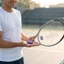 Silicone Tennis Vợt Giảm Chấn Lớn Chữ Tennis Vợt Giảm Chấn Phụ Kiện Thể Thao Giảm Sốc Từ Ngộ nghĩnh