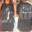 GC1 Michael Jackson Vintage Bad World Tour Áo thun họa tiết 2 mặt King of Pop Concert Trang phục GC1