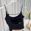 Milyfashion Dây Lưng Không Vòng Thép Sling Có Miếng Lót Ngực Phong Cách Mới Gợi Cảm Mỹ Mỏng Ngắn Top HZPC
