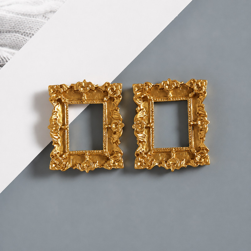 Khung ảnh mini decor tường phòng khách, nhựa resin phong cách châu Âu 12 món vintage đẹp