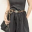 Thắt lưng tua rua phong cách Bohemian Dân tộc Retro Cao cấp Niche Váy dệt sang trọng
