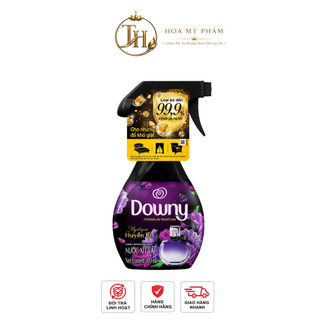 Xịt Vải DOWNY Khử Mùi Và Chống Khuẩn 99.9% Hương Nắng Mai/ Huyền Bí/ Đam Mê Chai 370ml