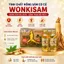 Nước Hồng Sâm Wonkisam Hàn Quốc Hộp 10 Chai, Bồi Bổ Cơ Thể Giảm Mệt Mỏi, Căng Thẳng Cho Mọi Người