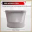 Đầu nối giao diện ống xả cửa sổ điều hòa di động 15CM (Vòi phun phẳng)