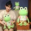 Búp Bê Ếch Ngộ nghĩnh Dễ Thương Giữ Váy Ngủ Búp Bê Ếch Đồ Chơi Sang Trọng Làm Dịu Trẻ Em Quà Tặng Sinh Nhật 260604