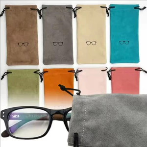 1 / 2 / 4 Cái - Đổ xô Kính Mắt Túi Bảo Quản Dây Rút Túi Kính Mát Hộp Đựng Túi Bảo Vệ Kính Mắt Túi Hàng Nhỏ Túi