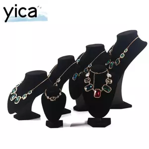 Giá đỡ vòng cổ YICA, Mặt dây chuyền hình nộm Giá trưng bày trang sức, Cửa hàng bán lẻ Trang trí trưng bày trang sức Giá đỡ sắp xếp