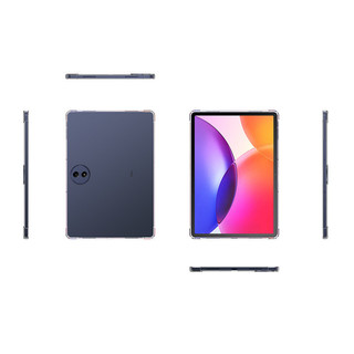 Ốp điện thoại Máy Tính Bảng Trong Suốt Cho TCL Tab A1 Plus 12.2 inch 2026 Máy Tính Bảng PC Mềm TPU Ốp điện thoại Với 4 Túi Khí Chống Sốc