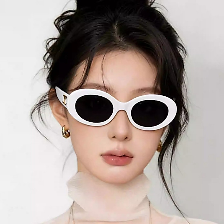 Kính Mát Thời Trang Nữ INNI, Form Oval Cá Tính, Tròng Chống Chói Chống UV400 Phù Hợp Đi Biển Du Lịch
