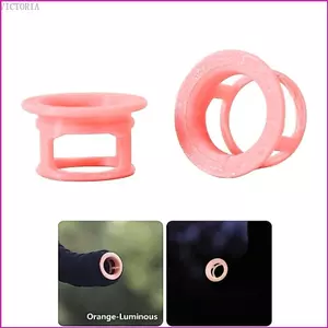 VIC 2 Chiếc Dạ Quang Xe Đạp Leo Núi Tay Cầm Nắp Cuối Xe Đạp Phụ Kiện Dễ Dàng Lắp Đặt