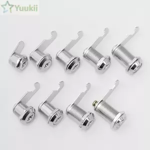 YUUKII 10 / 16 / 20 / 25 / 30mm Ngăn Kéo Cam Khóa Bền An Toàn Nội Thất Phần Cứng Nhà An Ninh Trong Nhà Bảo Vệ Hàng Hóa Dụng Cụ Thợ Khóa