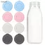 Luckyew 1 Chiếc Nắp Chai Thủy Tinh Silicon Có Thể Tái Sử Dụng Nắp Chống Rò Rỉ Nắp Cho Chai Bia & Nước Giải Khát, Soda &, Máy Rửa Chén An Toàn TQ